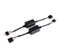 Décodeur de Phare à LED Voiture 2pcs H7 LED Ampoule Décodeur Voiture LED Phare Décodeur Canbus Avertissement Canceller Radio Audio Anti-Interférence Erreur Anneler Filtre Plug & Play