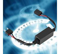 Décodeur de Phare à LED Voiture, Décodeur sans erreur, 2 pièces LED dispositif de décodeur de phare Canbus résistances anti-scintillement annuleur d'erreur pour H7