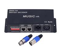 Décodeur DMX 3 Canaux 12V-24V RVB LED pour Maison Bars Hôtels Bar Sobre 8A