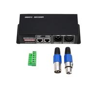 Décodeur DMX512, contrôleur 3/4 canaux, ingénierie de la lumière de scène, sous-contrôle DMX, pilote RGB, contrôle de la lumière DMX WM-AM013B(WM-AM013B-3CHDMX5123CH)