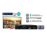 Décodeur FRANSAT 4K Servimat Sirius + Carte FRANSAT