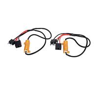 Décodeur LED 2 Pièces H7 LED Décodeur 50W 6ohm Résistance de Flash sans Erreur Annuleur Résistance Anti-Scintillement pour Phare de Voiture Clignotant
