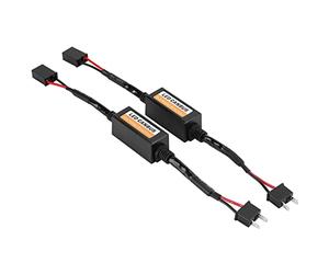 Décodeur LED | 2Pcs LED Canbus Phare Décodeur Dispositif Anti-Flicker Résistances Erreur Annulateur pour H7canbus decoder w5w decoder led h7 led anti erreur+h7 led anti erreur h7 led anti erreur h7 l