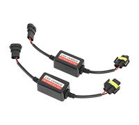 Décodeur LED Canbus H8 H9 H11, Décodeur de Résistance Anti-scintillement Longue Durée sans Erreur pour Antibrouillard