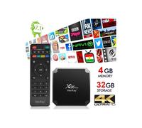 Décodeur multimédia intelligent WEIRAY 4 Go + 32 Go X96mini Android 7.1 Amlogic S905W Quad Core 4K HDTV HDR WiFi