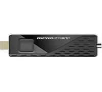 Décodeur numérique Terrestre DIPROGRESS HDMI Stick TV DVB-T2 H.265 HEVC 265 10 Bits DPT210HA, Noir