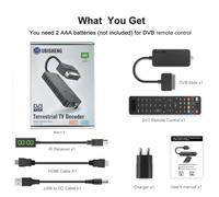 Décodeur numérique terrestre DVB T2 H265 HEVC, récepteur TV péritel UBISHENG HD DVB-T2 PVR, Tuner TV avec télécommande 2 en 1-Ue Plug-U8mini SCART