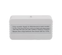 Décodeur réinitialisateur de boîte d'entretien compatible avec T6714 T6715 T6716 T3661 T04D1 T04D0 pour mettre à jour les enregistrements d'encre usée sans batterie