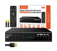 Décodeur satellite DVB-T2 HEVC H.265 Full HD pour télévision terrestre USB enwir