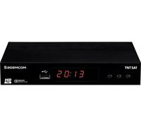 Sagemcom DS81 HD TV set-top boxe Satellite Noir