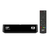 CGV Décodeur Récepteur-enregistreur ETIMO UHD1 4K – DVB‑T2, H.265, USB, HDR10, Dolby AC4