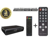 Décodeur TNT NEW DIGITAL DVB-T2 HEVC, T2 265 SENIOR