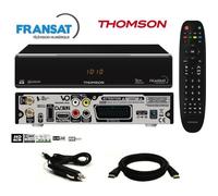 Décodeur TNT Satellite - THOMSON - THS805 HD - Carte Fransat - Câble 12V - Câble HDMI Offert