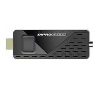 DIPROGRESS Décodeur numérique terrestre HDMI Stick DPT210HA DVB-T2 H.265 HEVC 10 bits Noir