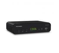 Metronic Récepteur TNT Zapbox HD‑SH.1 441624 — DVB‑T2 HEVC, PVR, USB, HDMI, SPDIF, RJ45, Noir