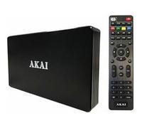 Décodeur TV AKAI DVBT-2 Combo SAT T2+S2 - Android - 2 Tuner