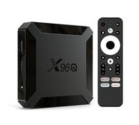 Decodificador De TV Inteligente X96Q Con Android 14.0, RK3218, Cuatro Núcleos, 64 Bits, Arm Cortex-A53, Compatible Con 4K/1080P, Wi-FI 2.4/5.0 Ghz, Bluetooth 4.0, Ethernet 10/100 M, HDMI 2.0, H.265.