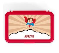 DECOHO - Boite à goûter personnalisée · Super Goûter | Rouge