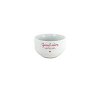 DECOHO - Bol petit déjeuner personnalisable Grand-mère-veilleuse · Idée cadeau personnalisé pour mamie - Blanc