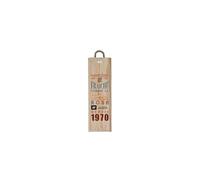 DECOHO - Caisse à vin en bois personnalisée avec couvercle | Fraiche comme le rosé du matin - Modèle Femme