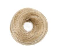 décoiffé pour femme, chouchous synthétiques style donut, faux cheveux pour, queue de cheval, soirée dansante, anniversaire, mariage, coiffure, 6,5x6,5 cm