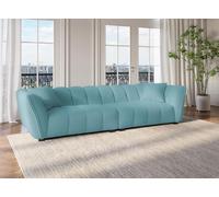 DecoInParis Canapé 4 Places en Tissu 3D d'eau Elena