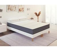 DecoInParis Ensemble 180x200 sommier tapissier + Matelas en Mousse 20 cm - Awan