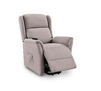 DecoInParis Fauteuil releveur Relax en Tissu à Commande électrique Peter
