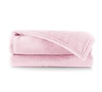 DecoKing Couverture 170 x 210 cm Plaid Microfibre Polaire Doux Câlin Rose Mic