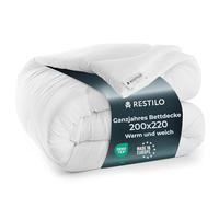 DecoKing Inez Couette Tempérée 200x220 cm pour lit 2 Personnes, Toutes Saisons Édredon Chaud hypoallergénique antiallergique, Couverture 100% Microfibre Öko Tex Standard