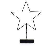 DecoKing Luna Star Décoration LED en métal pour Noël