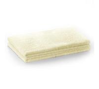DecoKing Serviette 50 x 100 cm en Coton et Viscose de Bambou écru Absorbant antibactérien Bambou Ivoire Ivoire