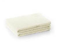 DecoKing Serviette de Bain 50x100 cm Coton Absorbant Écru Ivoire Marina