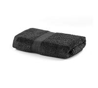 DecoKing Serviette de Bain 50x100 cm Coton Absorbant Gris Anthracite Marina