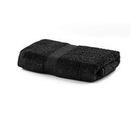 DecoKing Serviette de Bain 50x100 cm Coton Absorbant Noir Marina