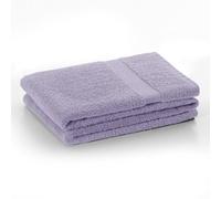 DecoKing Serviette de bain 70x140 cm en coton qualité 525 g/m² lila Serviette de douche absorbante Marina