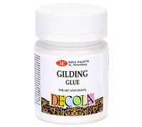 Decola Colle à Dorure 50 ml | Mixtion à Dorer (Feuilles) à Base d'Eau pour Surfaces Diverses | Produite par Nevskaya Palitra