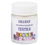 Decola Diluant Acrylique pour Porcelaine et Céramique | 50ml de Diluant Peinture Acrylique