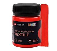 Decola Peinture textile rouge classique 50ml haute pigmentation