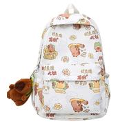 D'école Polyvalent À En Nylon Pour Étudiant De Capacité Stockage Avec Sangle Réglable Livre D'étudiant Voyage Drôle