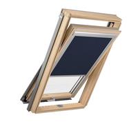 DECOLITE - Store Occultant pour Fenêtre de Toit - Store pour Fenêtre de Toit - Compatible avec VELUX U08 : GFL, GGL, GGU, GHL, GLL, GLU, GPL, GPU, VTL - 134x140 cm - Bleu Marine