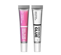 Décollant Pour Ongles Pressés, Gel Solide Longue Durée Sans Lampe UV, Séchage Rapide Sans Lampe UV Dissolvant pour Manucure Voyage Maison