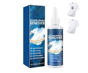 Décolleur de Flocage pour Textile, Enlève les Transferts, Autocollants et Résidus de Colle, Méthode Rapide et Efficace, Inclus Grattoir et Pince, Doux pour les Tissus