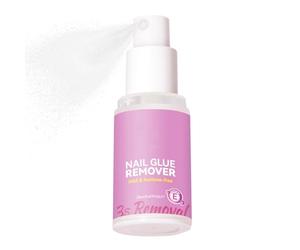 Décolleur d'Ongles Press On - Décapant Colle à Ongles 20ml,Spray Décolleur Doux pour Débutants et Professionnels - Débutants Experts Institut Domestique