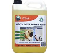 Décolleur Papier peint & affiches D'COL - Concentré - Bidon de 5 L