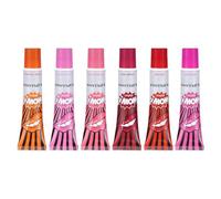 Décollez à lèvres mat, décollez le brillant à lèvres,6x Tache longue tenue - Peel Reveal Lip Stain, Gloss à lèvres imperméable à l'eau, Tache pelable longue tenue pour mariage, rassemblements, voyage
