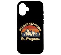 Décolonisation en Cours Décoloniser la Terre Rétro Vintage Coque pour iPhone 16