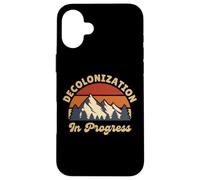 Décolonisation en Cours Décoloniser la Terre Rétro Vintage Coque pour iPhone 16 Plus