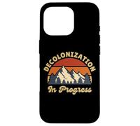 Décolonisation en Cours Décoloniser la Terre Rétro Vintage Coque pour iPhone 16 Pro