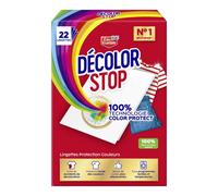 Décolor Stop Lingettes de Protection des Couleurs Anti-Transfert de Teinture 22 Lingettes
